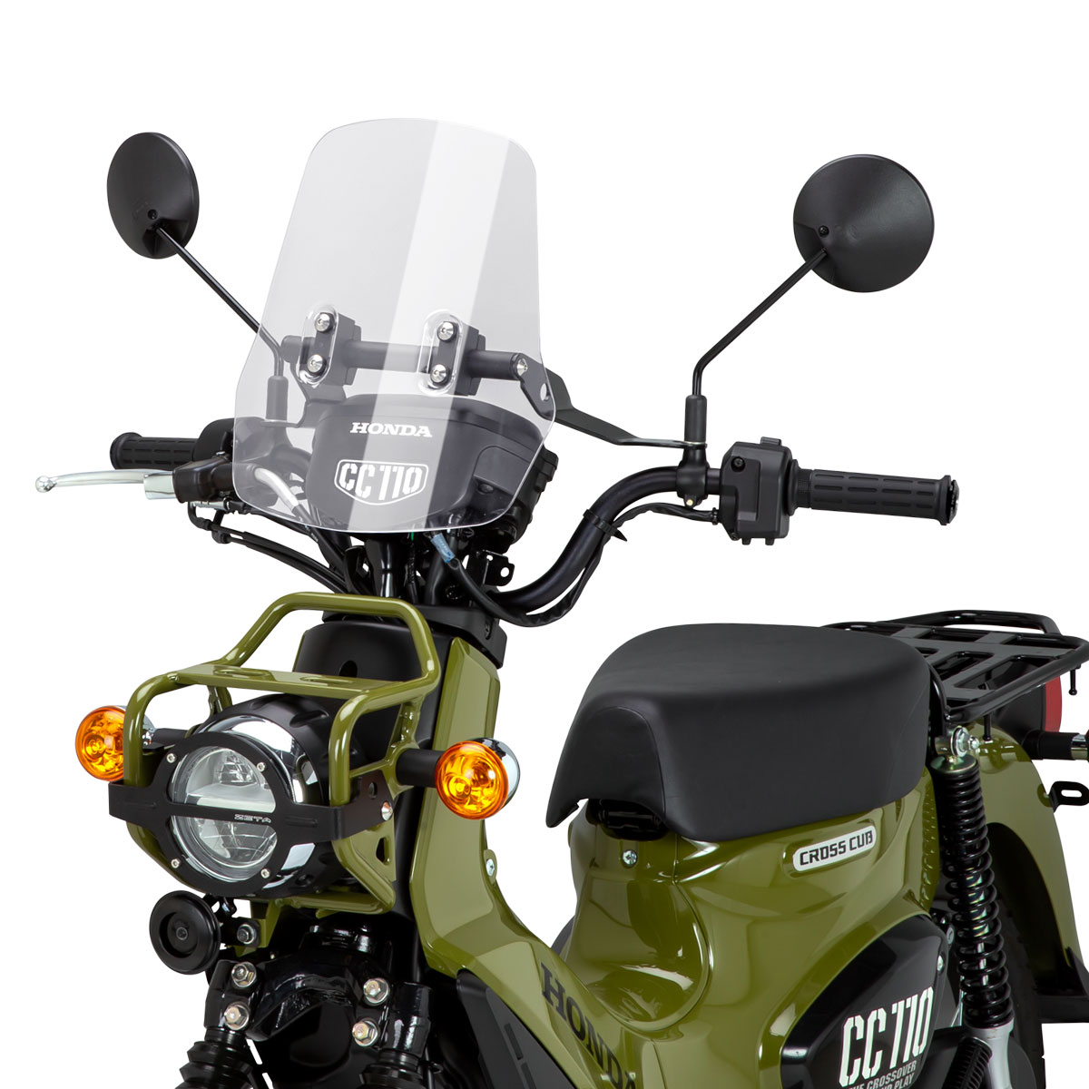 ชิวหน้า ZETA Adventure Wind Shield CROSS CUB110