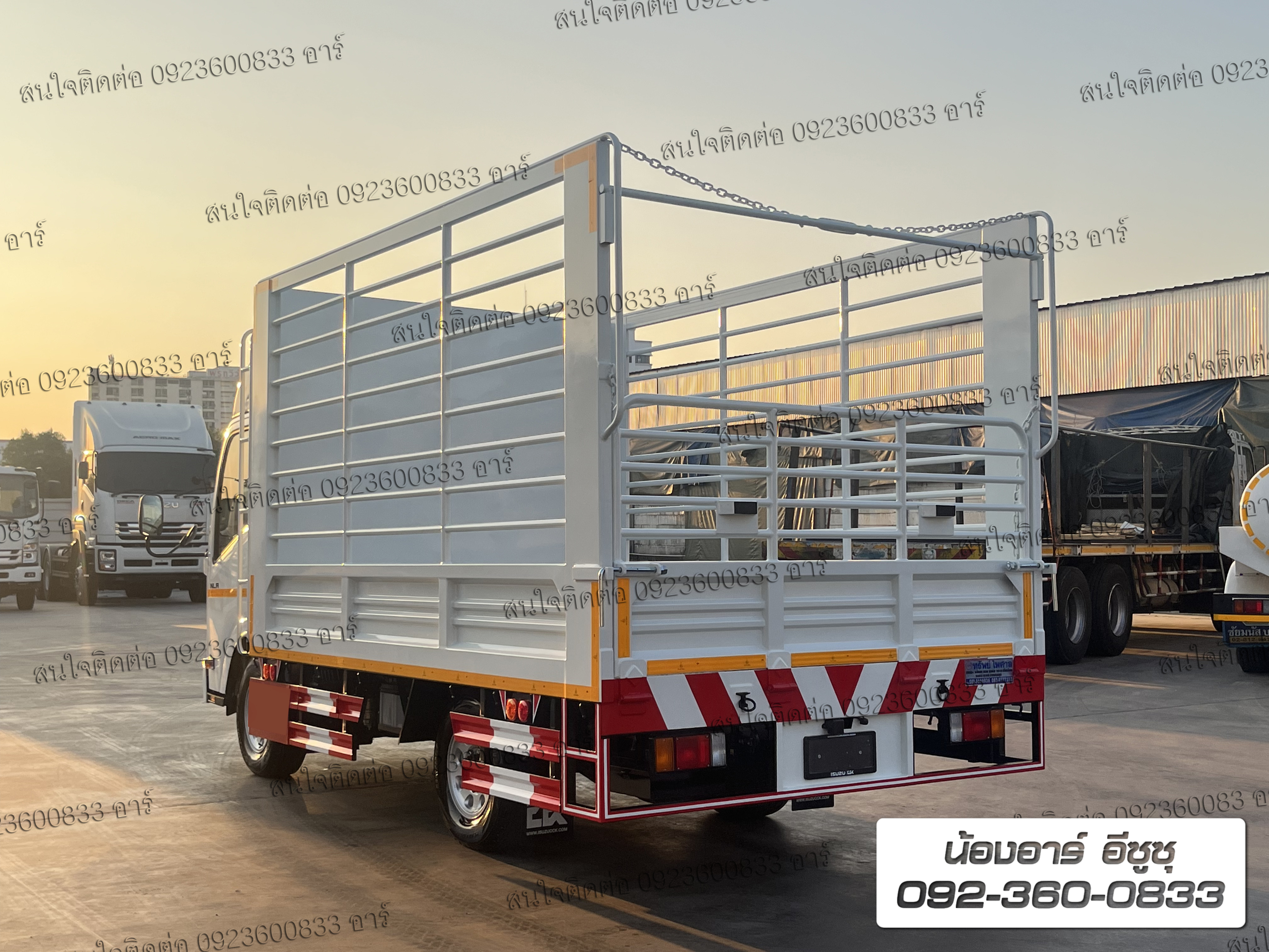 4 ล้อ ISUZU NLR Euro5 Max คอกกลม