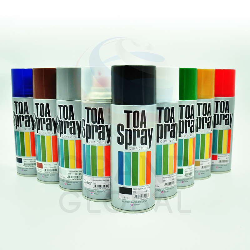 TOA SPRAY ทีโอเอ สีสเปรย์อเนกประสงค์ 400cc