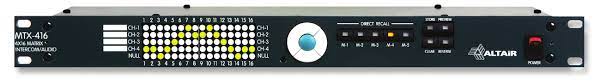 Altair Altair MTX-416 intercom 4x16 Switching Matrix MTX-416