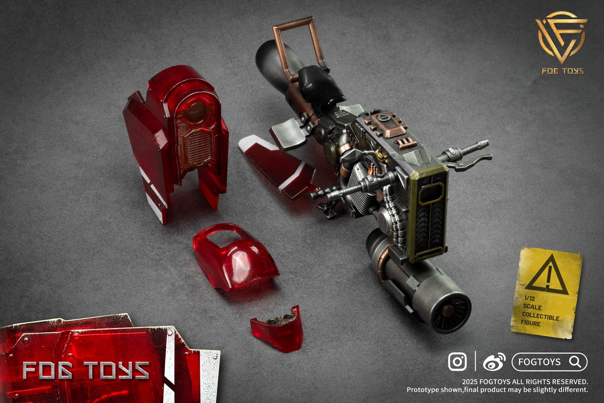 [สั่งจอง]FOGTOYS 1/12 : “Falcon” Translucent .VER