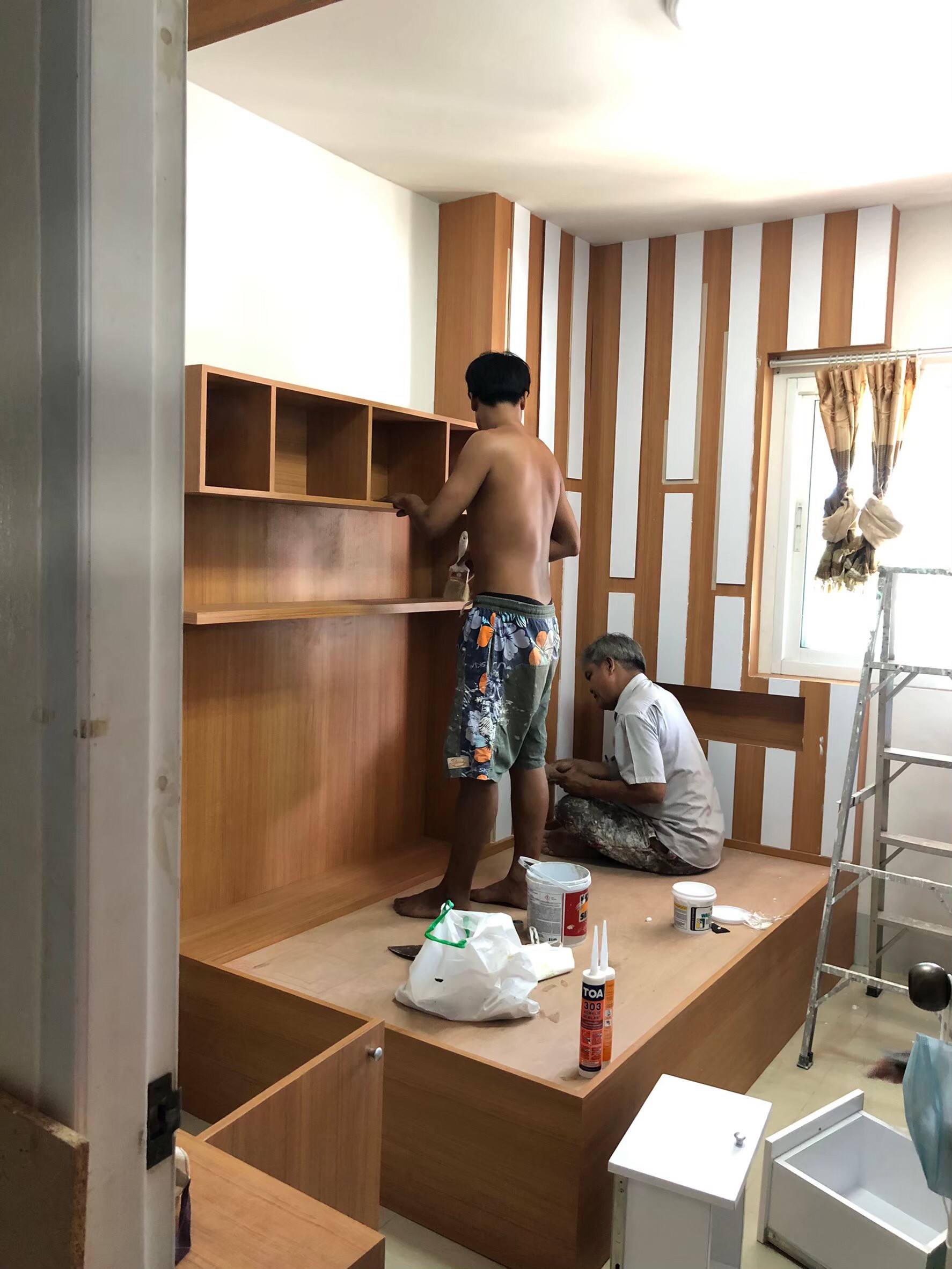 งานตกแต่งภายนอก&ภายใน งานเฟอร์นิเจอร์@อพาร์ทเม้นท์