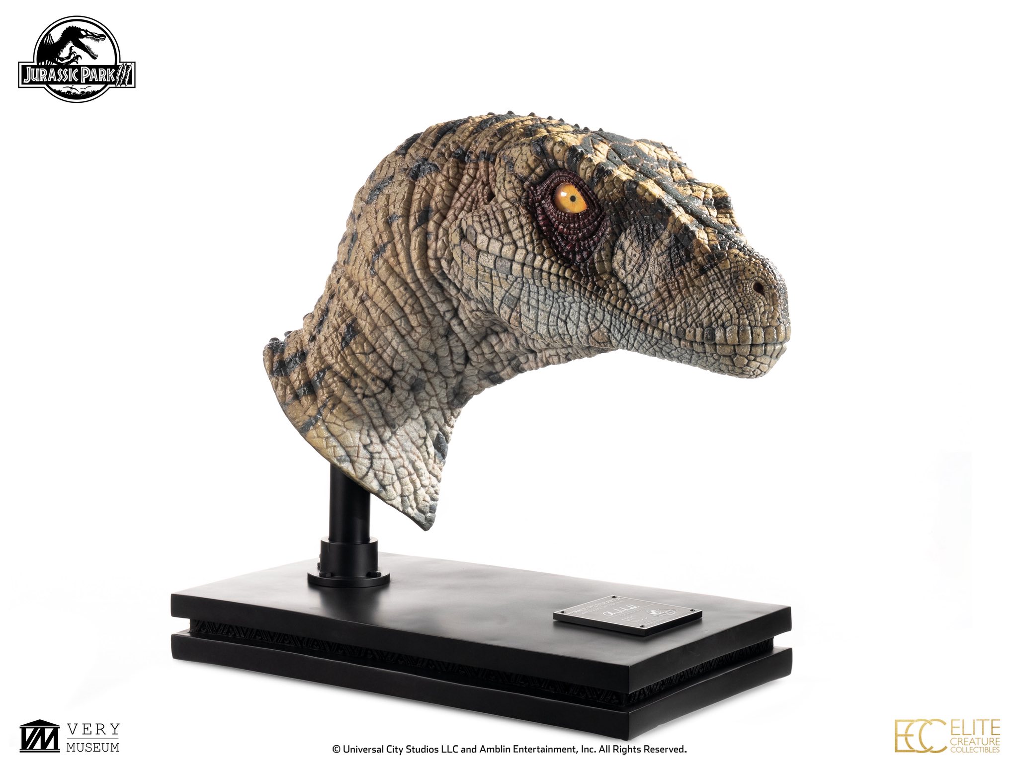 [สั่งจอง] ECC : Female Velociraptor Bust (Jurassic Park III)