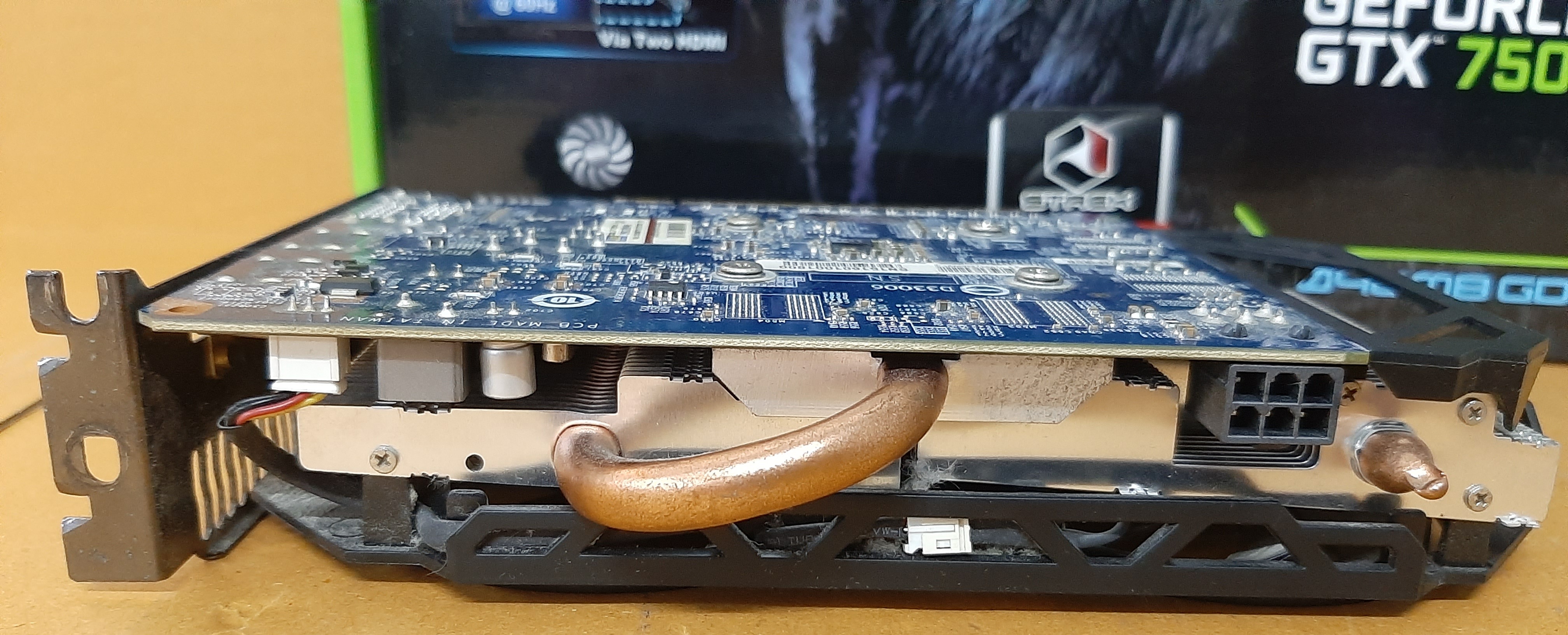 การ์ดจอมือสอง ยี่ห้อ Gigabyte รุ่น GTX750Ti 2GB DDR5 ประกันร้าน 1 เดือน