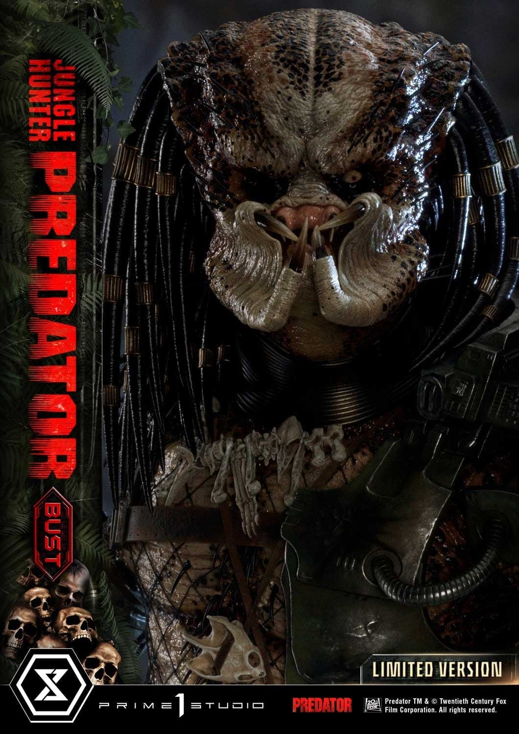[สั่งจอง]Prime 1 Studio 1/3 : Jungle Hunter Predator Bust (Predator 1987)