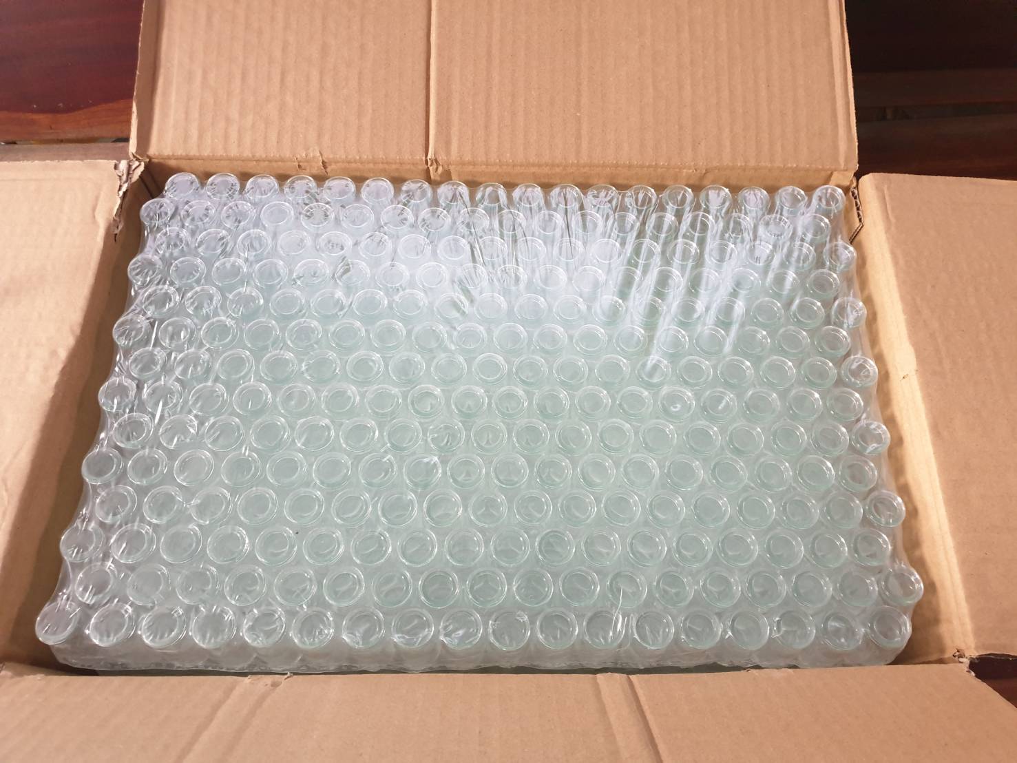 ขวด แก้ว ยาฉีด เซรั่ม 7 ml (ใบละ 1 บาท) ชนิดหนา (NEW)