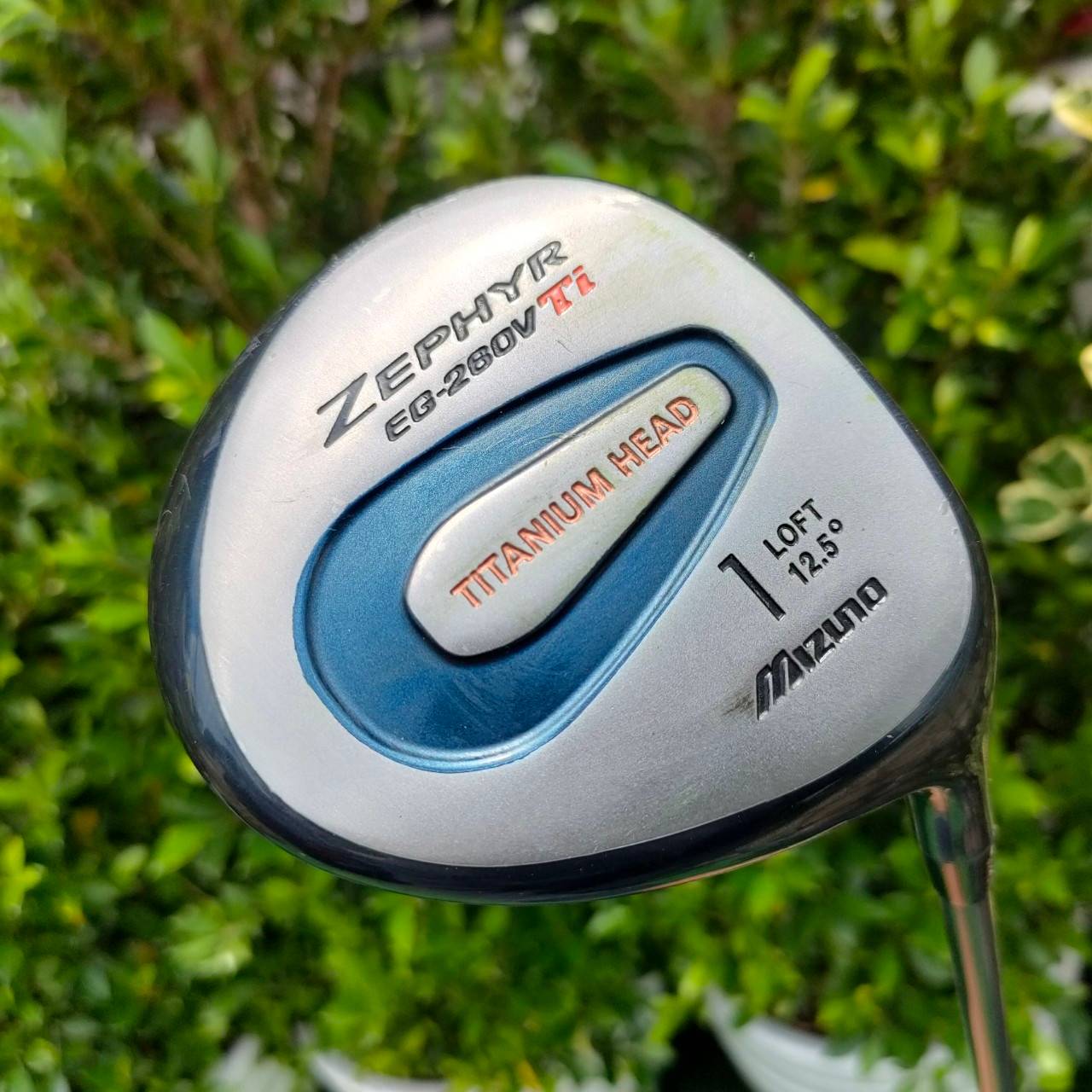 DRIVER MIZUNO ZEPHYR EG-260V TI ก้าน TECHNO FLEX.2660 FLEX R องศา 12.5