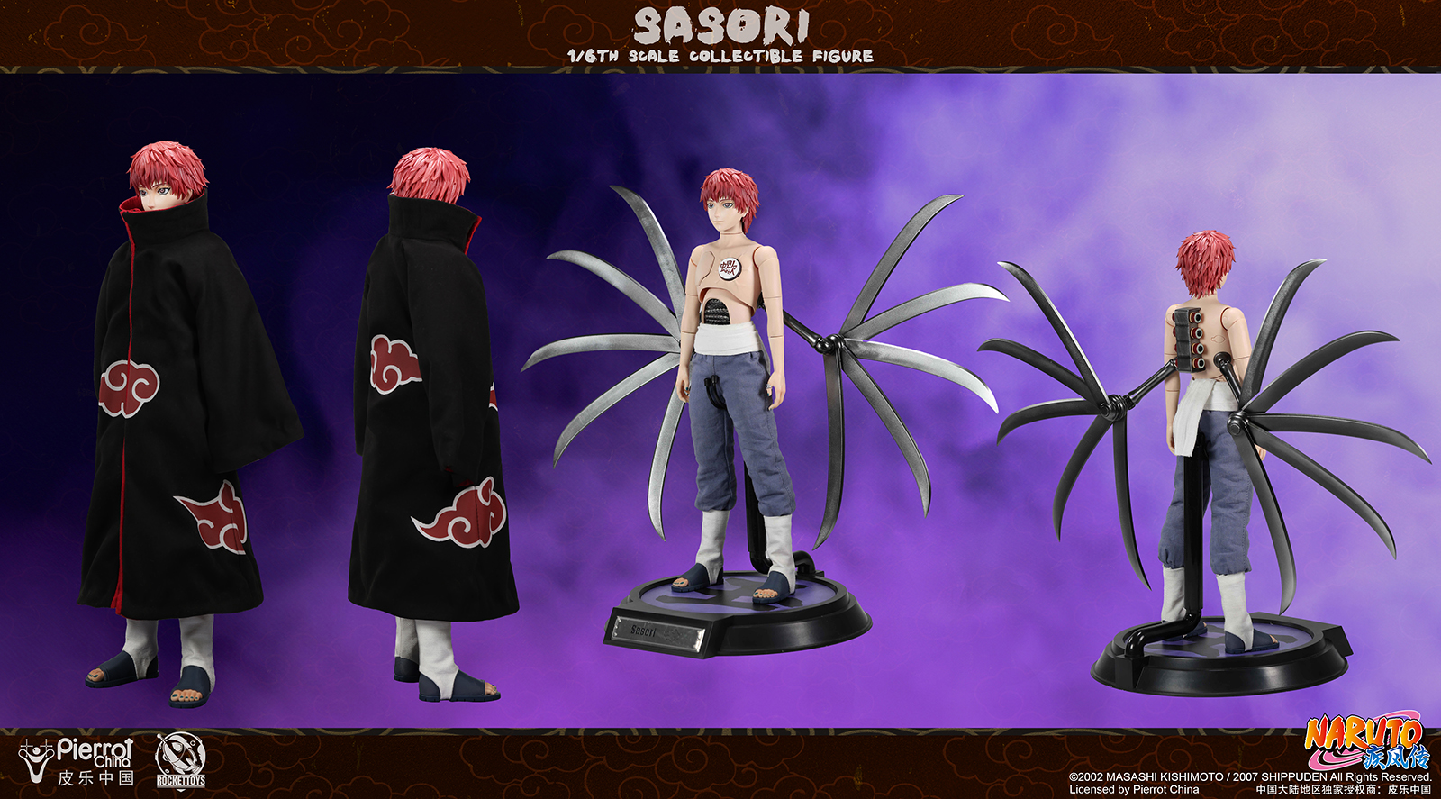 [สั่งจอง] ROCKETTOYS ROC-010 1/6 : Sasori