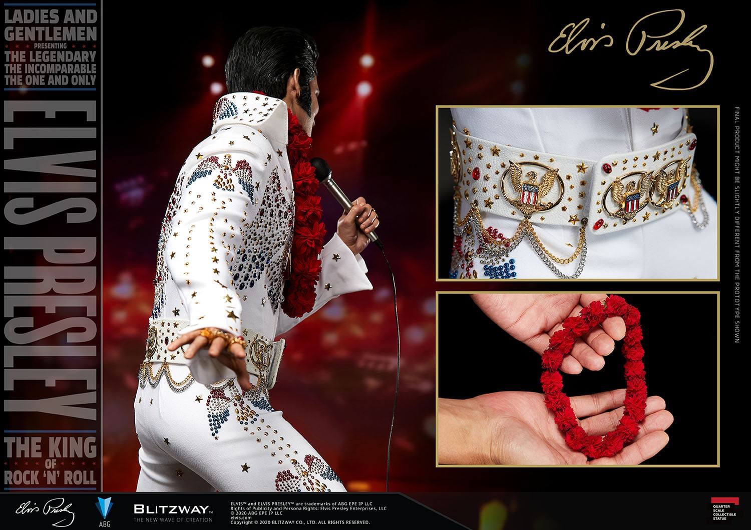 [สั่งจอง]Blitzway BW-SS-20701 1/4 : Elvis Aaron Presley Statue