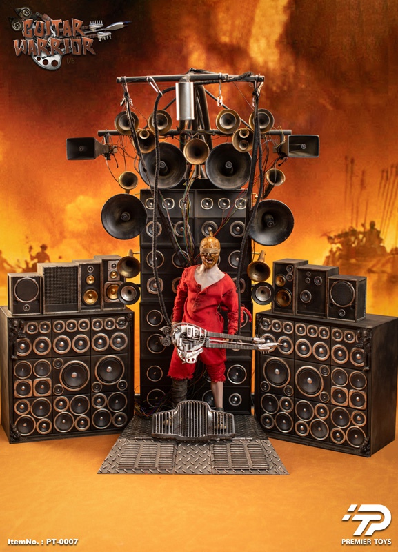 [พร้อมส่ง] "PREMIER TOYS 1/6 : Guitar Warrior PT0007A : DELUXE VERSION