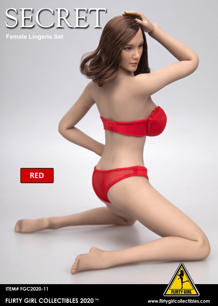 [สั่งจอง]FLIRTY GIRL COLLECTIBLES FGC2020-9-12 1/6 : Strapless Bra Set 2020