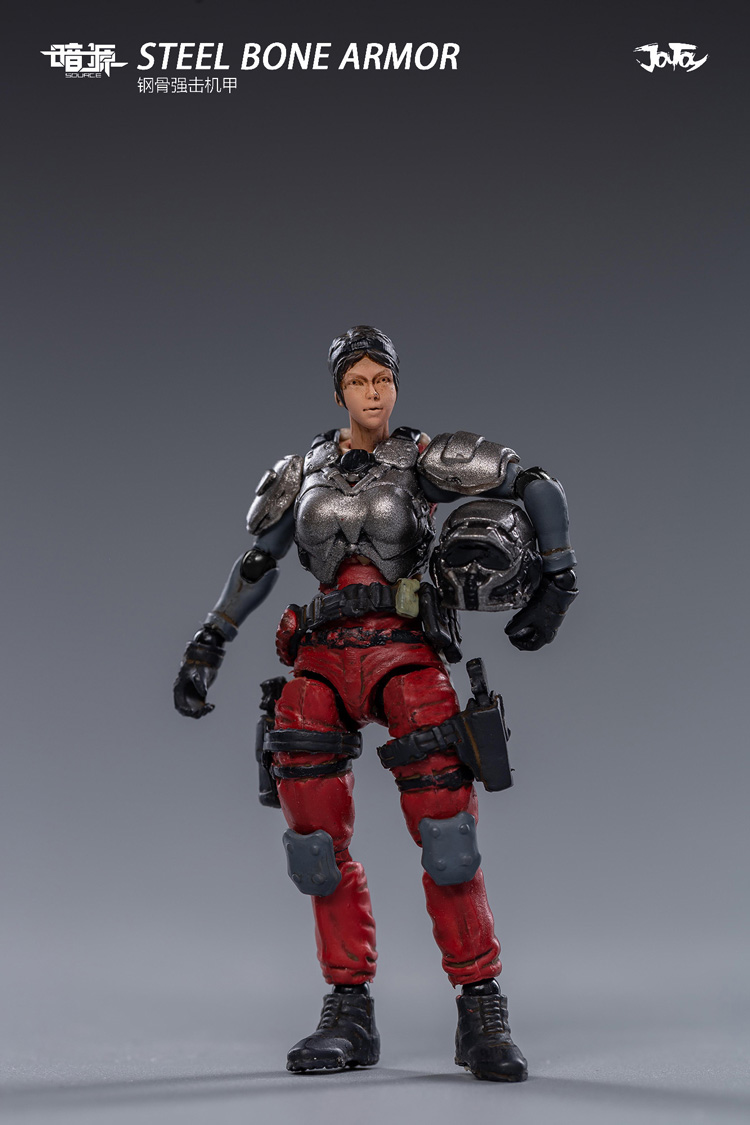 [สั่งจอง] JOYTOY JT0685 1/25 : Steel bone armour （white）