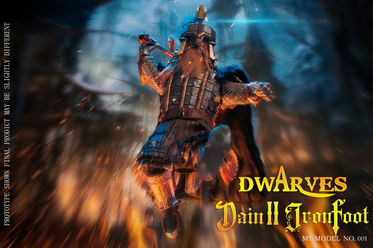 [สั่งจอง]MT MODEL MT001 1/6 dwarf Dane II iron footed moving figure