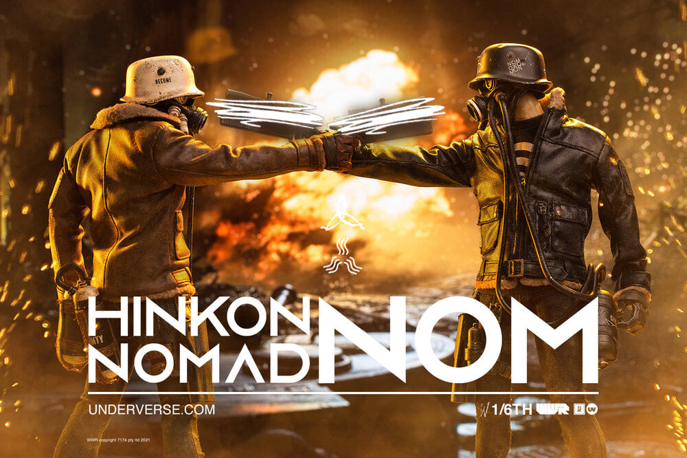 [สั่งจอง]UV UNDERVERSE WWR2 1/6 : TRACKER / NOMAD NOM + PC SQUARE