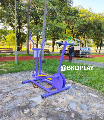 เครื่องออกกำลังกาย กลางแจ้ง ชุดอุปกรณ์ บริหารขา เข่า แขน หัวไหล่ ลานกีฬา อเนกประสงค์ สนามกีฬา ผลิตในไทย สั่งทำตามสีที่ต้องการได้