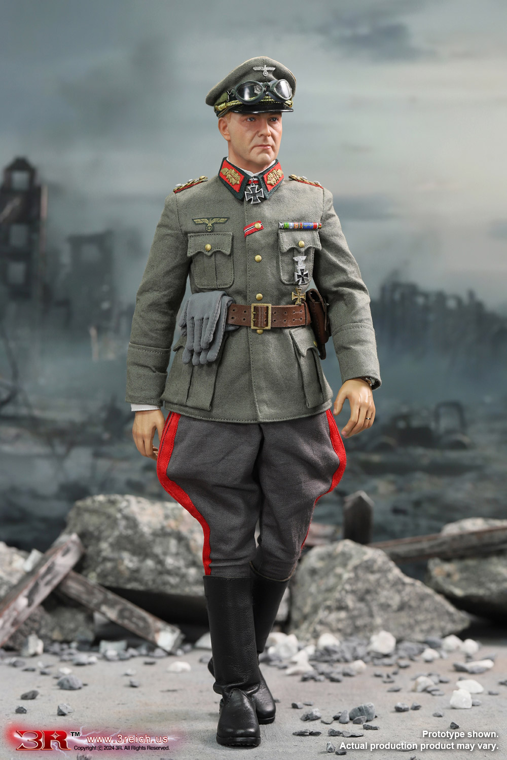 [พร้อมส่ง] 3R GM655 1/6 : WWII German Generalfeldmarschall of the Sixth Army - Friedrich Paulus