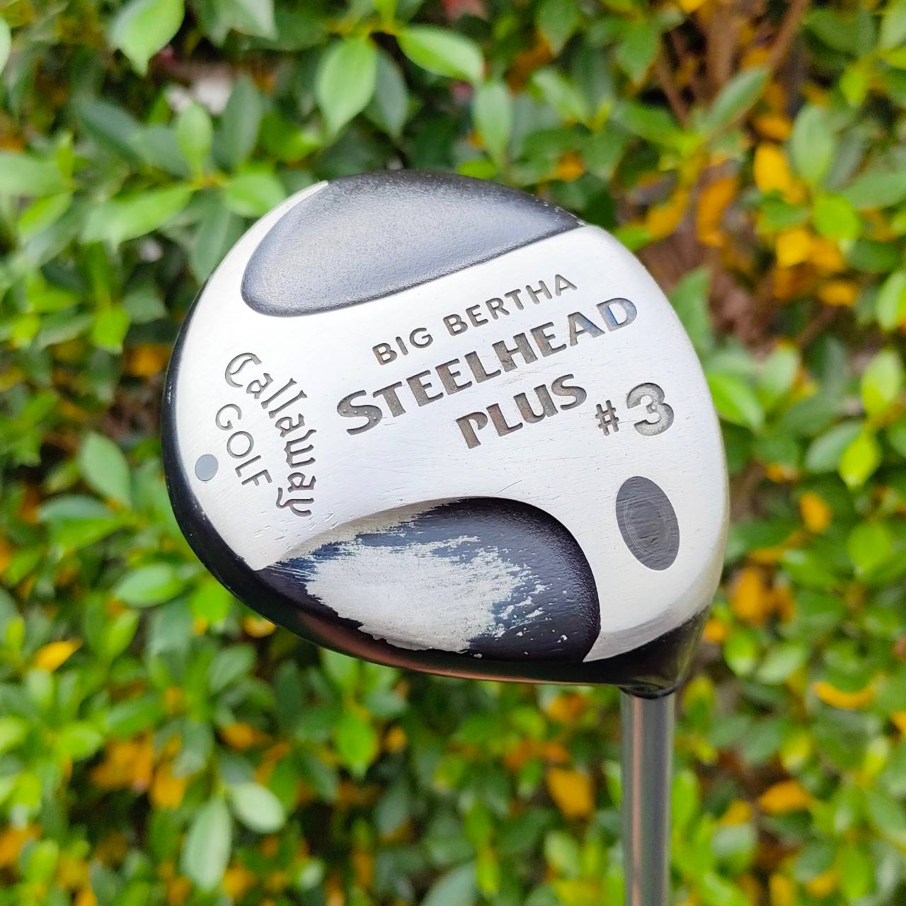 FW3 CALLAWAY BIG BERTHA STEELHEAD PLUS ก้าน STEELHEAD PLUS FLEX R ก้านแบบเจาะทะลุ ใน FW ได้ฟีลมาก ตีลูกลอยง่าย วัสดุดีที่สุดใน FW รุ่นนี้เป็นรุ่นยอดนิยมครับ