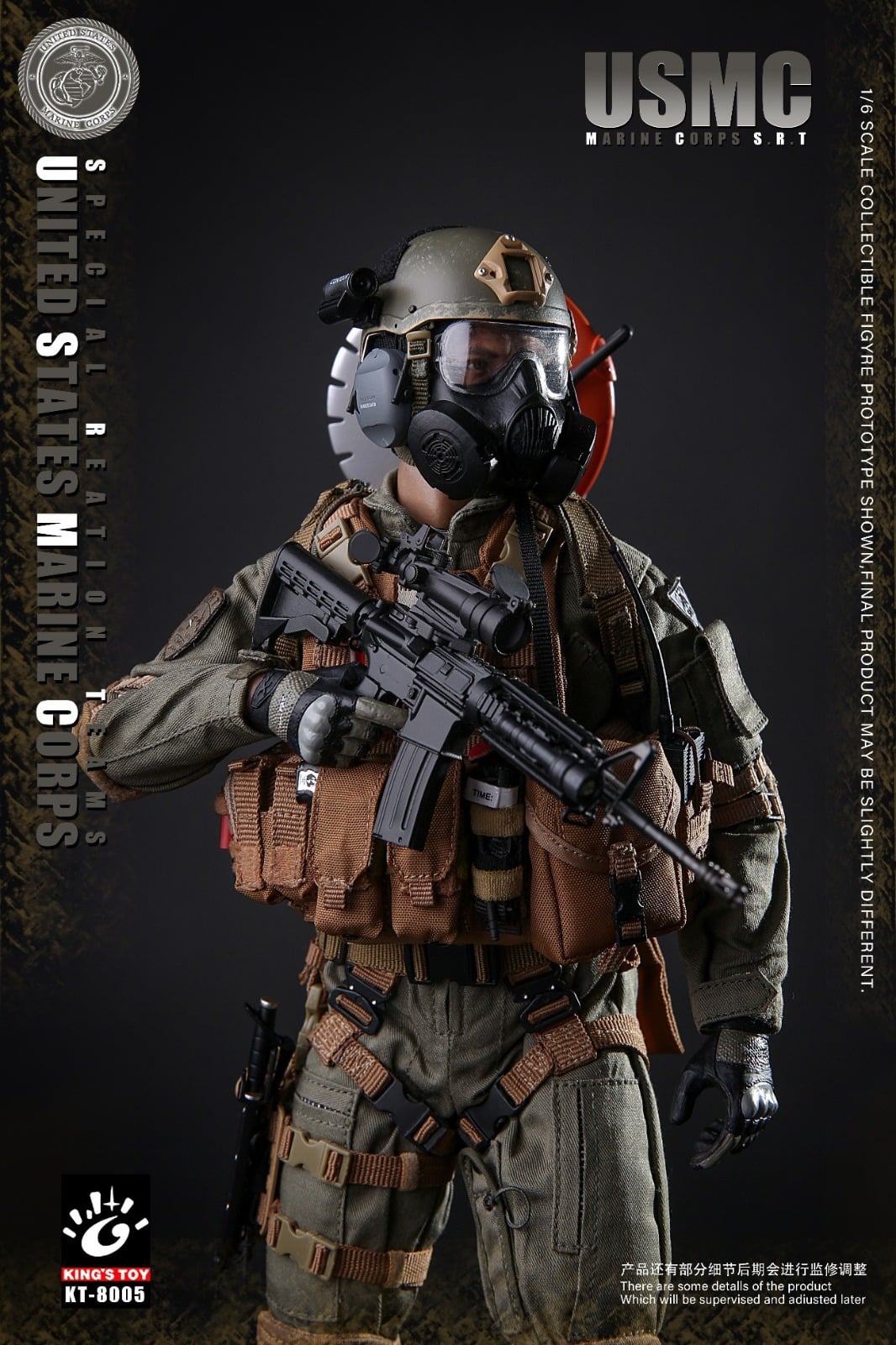 [สั่งจอง]KING'S TOY KT-8005 1/6 : USMC SRT U.S. Marine Corps - Special Response Team
