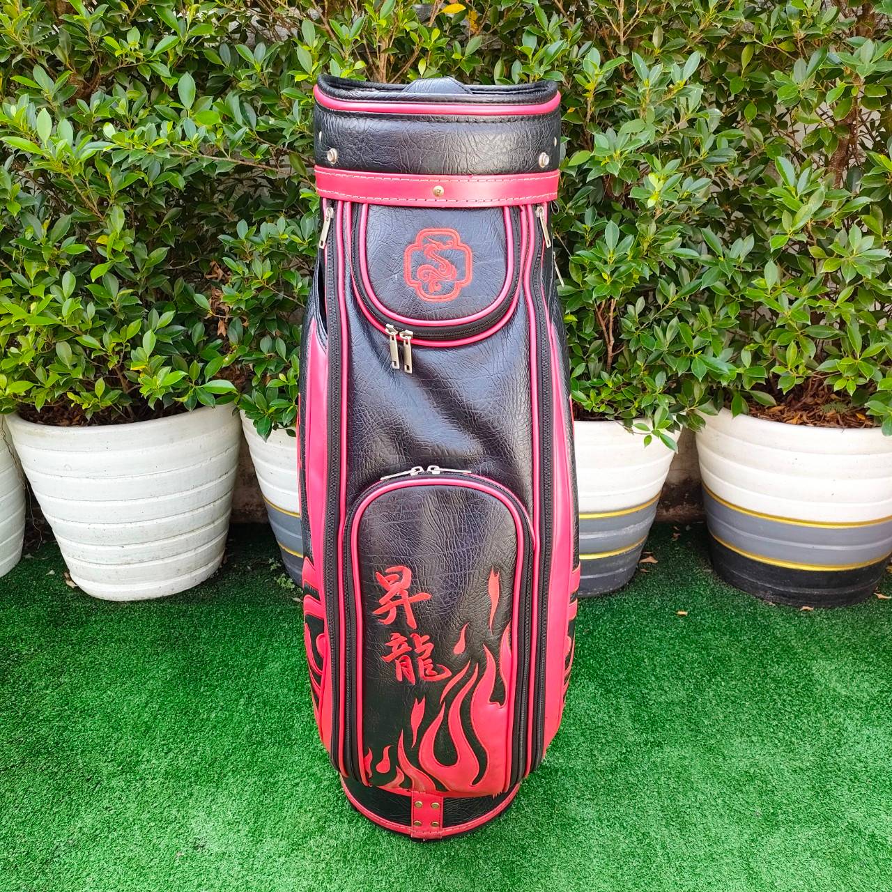 ถุงกอล์ฟ SAMURAI -DRAGON มือสอง ของแท้ ถุง Tour 9 นิ้ว ลายสวยมากๆ ดุดันมากครับ