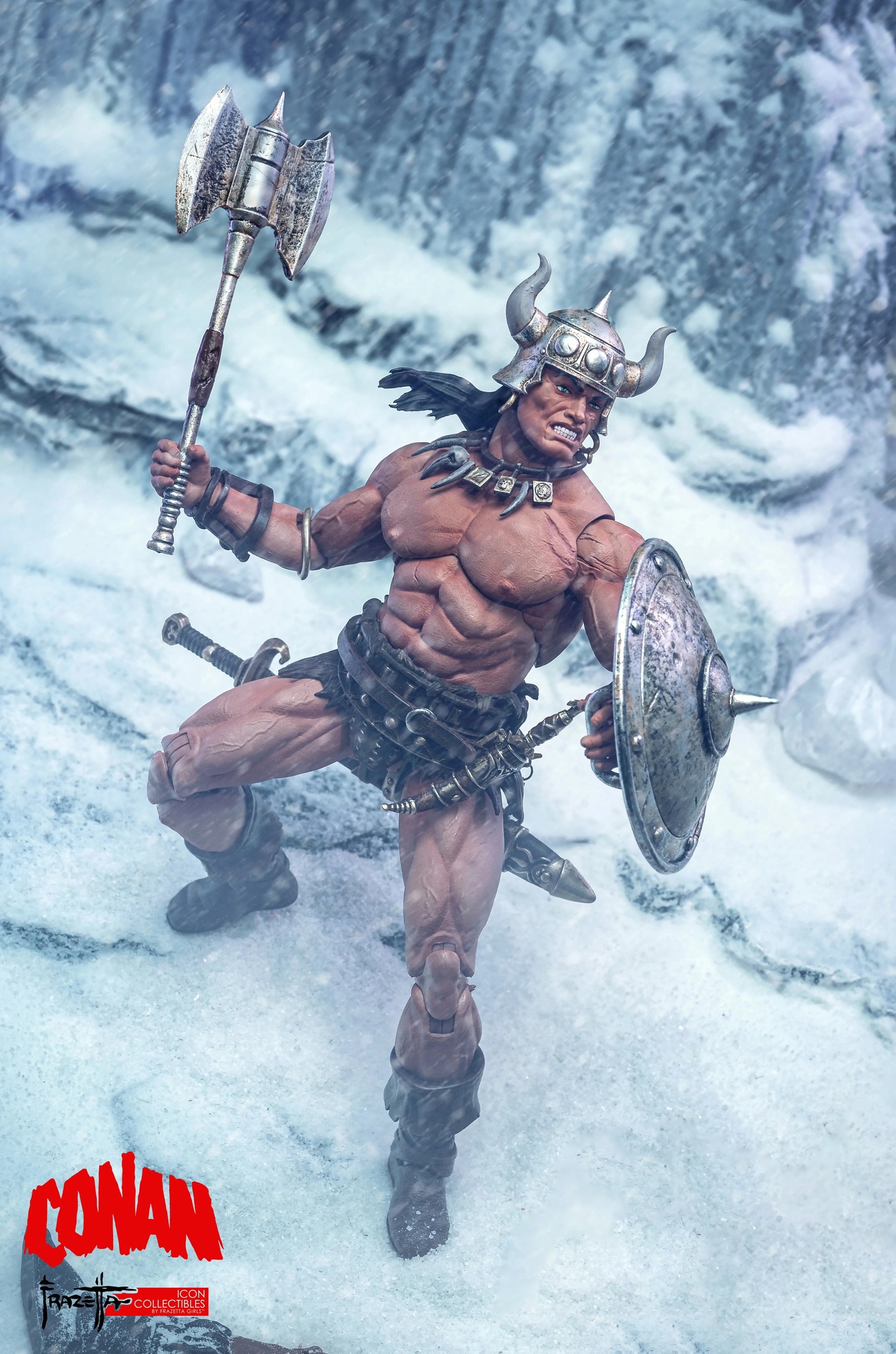 [สั่งจอง]FRAZETTA GIRLS 1/12 : Conan the Barbarian (17cm)