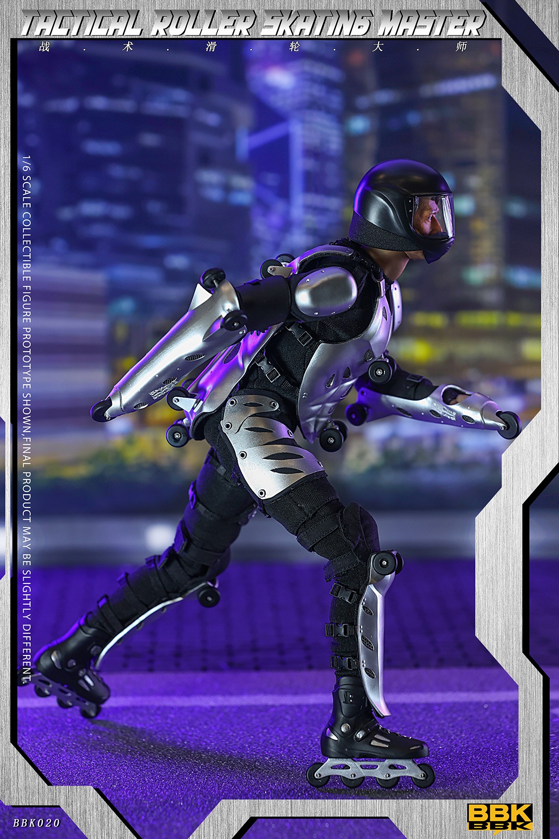 [สั่งจอง]BBK BBK020 1/6 : Tactical Roller Skating Master Action Figure