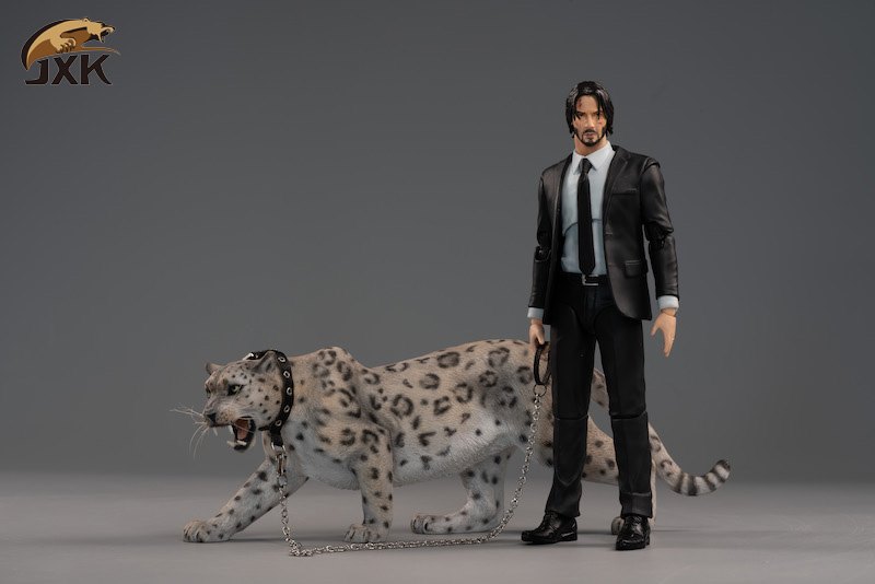 [สั่งจอง] JXK 1/12 The leopard /animal model JxK021
