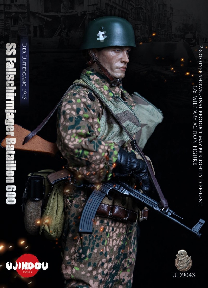 [สั่งจอง]UJINDOU UD9043 1/6 : SS Fallschirmjager Bataillon 600 Der Untergang 1945