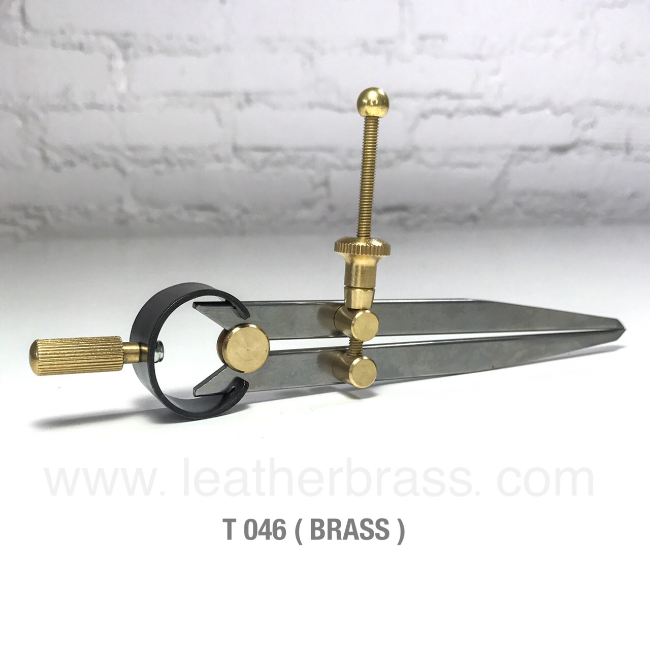 T046 วงเวียนทองเหลือง ขนาด 150 มิล อุปกรณ์ช่างหนัง leatherbrass**ราคาต่ออัน**