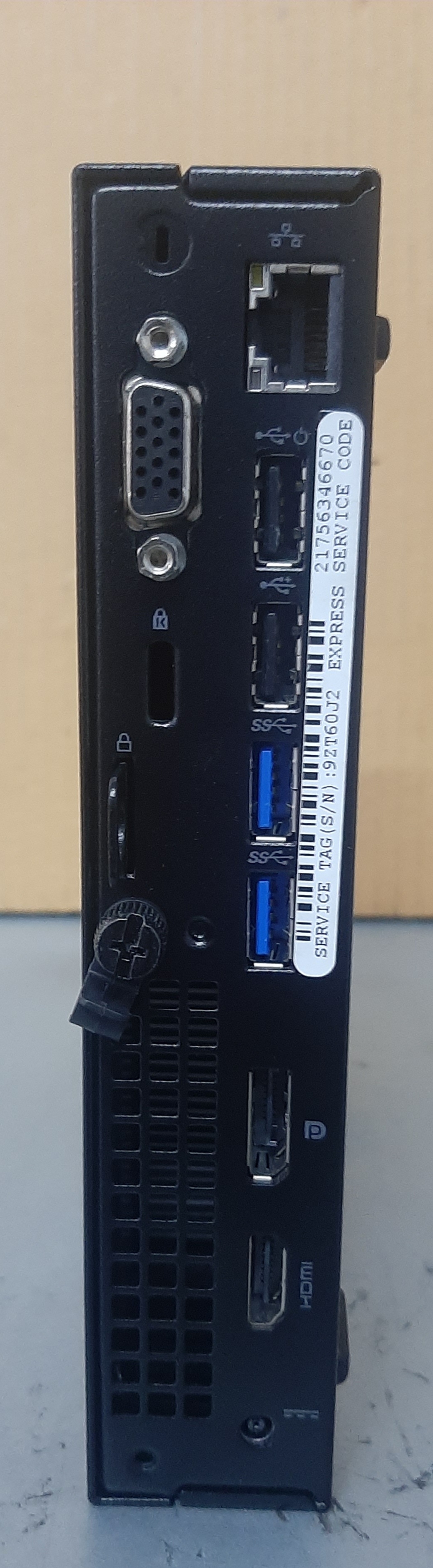 พีซีมือสอง Dell Optiplex 3046M (i3-6100T Ram4GB HDD500GB) สภาพดี ประกันร้าน 1 เดือน