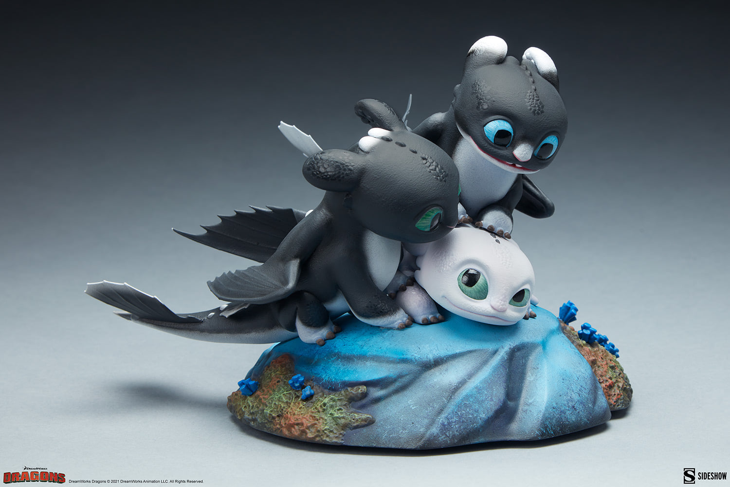 [สั่งจอง] Sideshow 200617 : How to Train Your Dragon III - Dart, Pouncer, and Ruffrunner