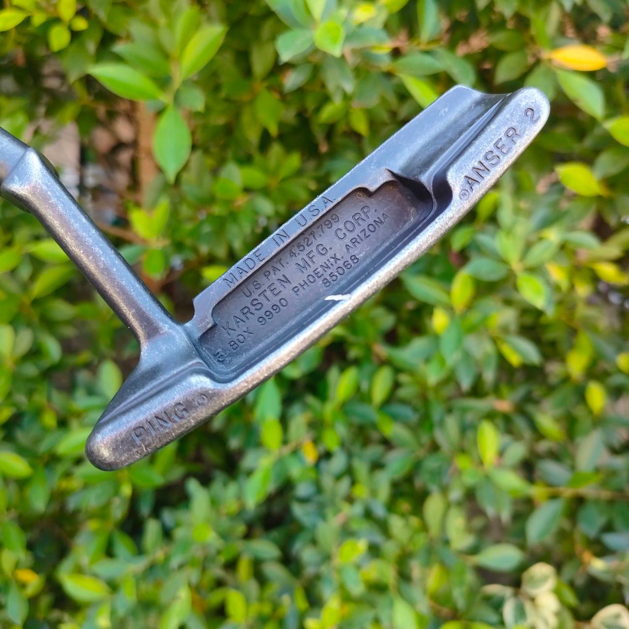 PUTTER PING ANSER 2 ความยาว 35 นิ้ว สีรมดำสวยมาก สี Black Oxide หายากมาก ไม้กอล์ฟมือสอง ของแท้ BY NakaraLuxurious