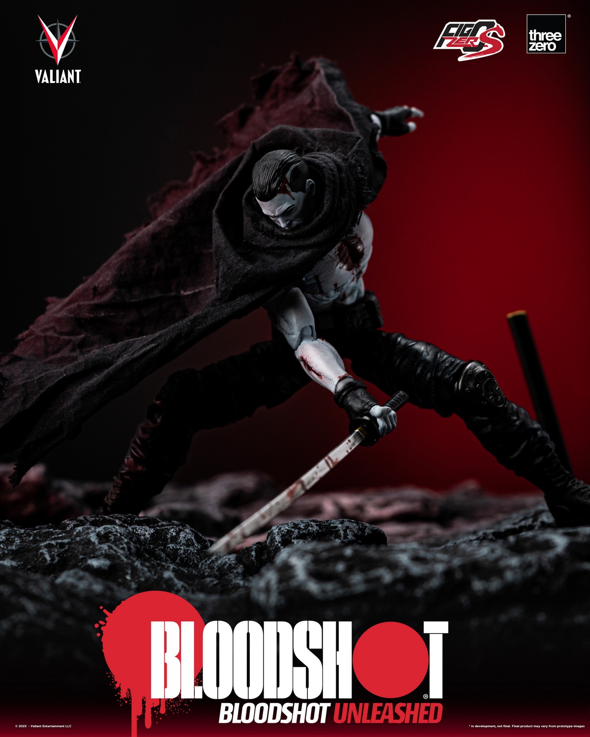 [สั่งจอง] THREEZERO 3Z04220W0 1/12 : FigZero S - VALIANT Bloodshot Unleashed