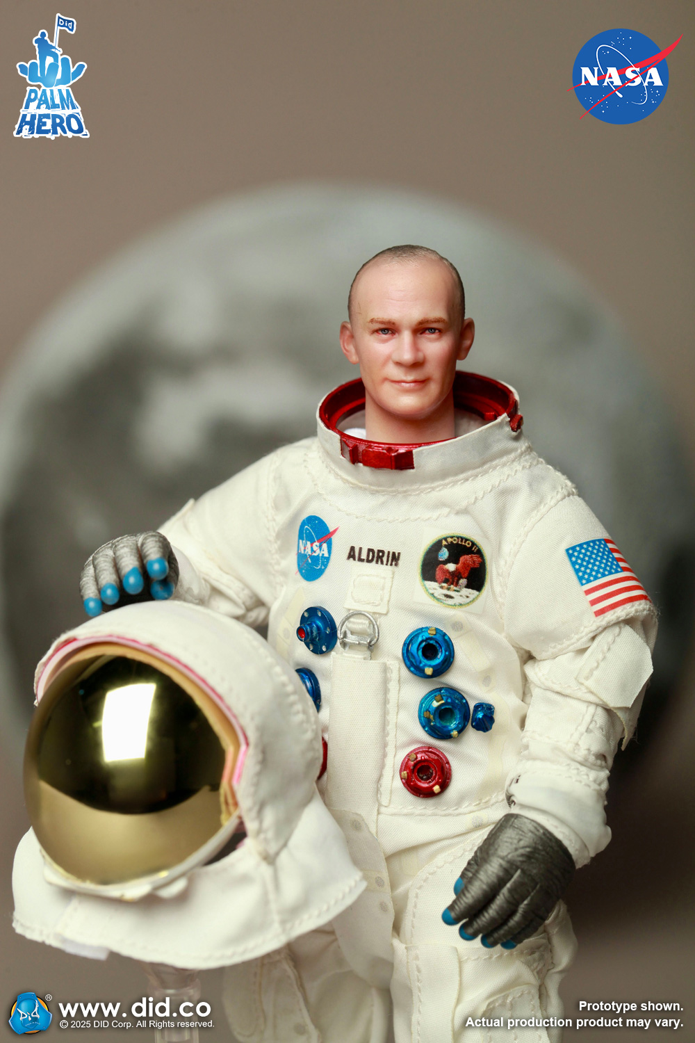 [สั่งจอง]DID 1/12 Palm Hero Series : APOLLO 11 ASTRONAUTS