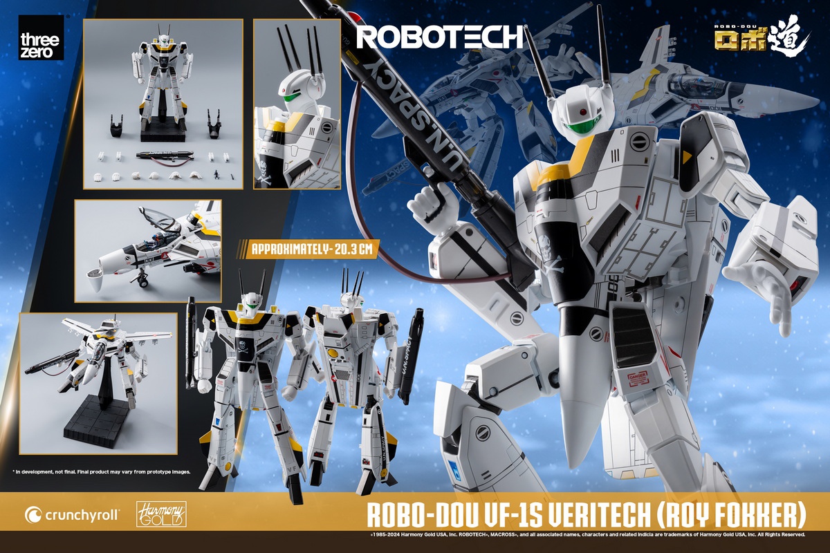 [สั่งจอง]Threezero 3Z03050W0 8" : Robotech ROBO-DOU ROBOTECH VF‐1S Veritech
