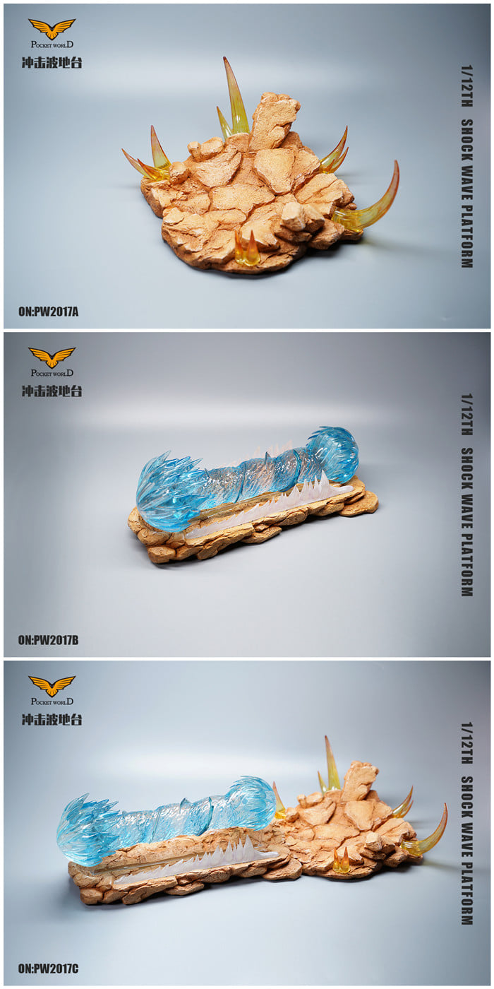 [สั่งจอง] PWTOYS PW2017 1/12 : Shock Wave Platform