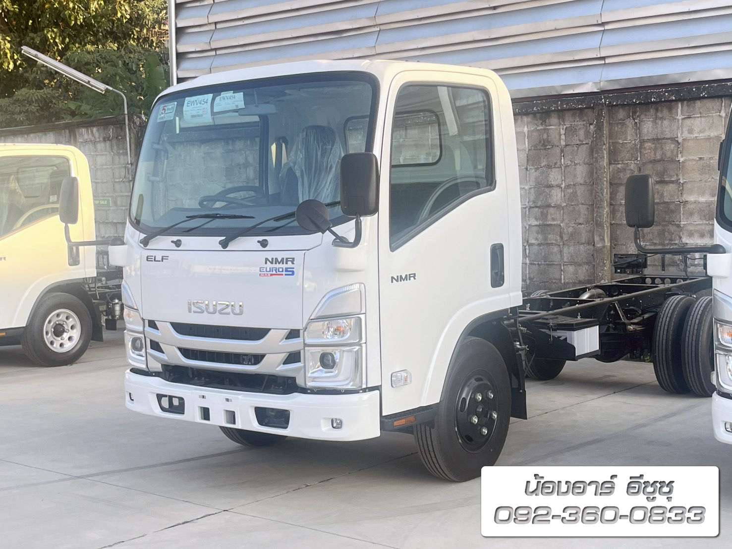 6 ล้อ ISUZU NMR Euro 5 Max หัวแซสซีส์