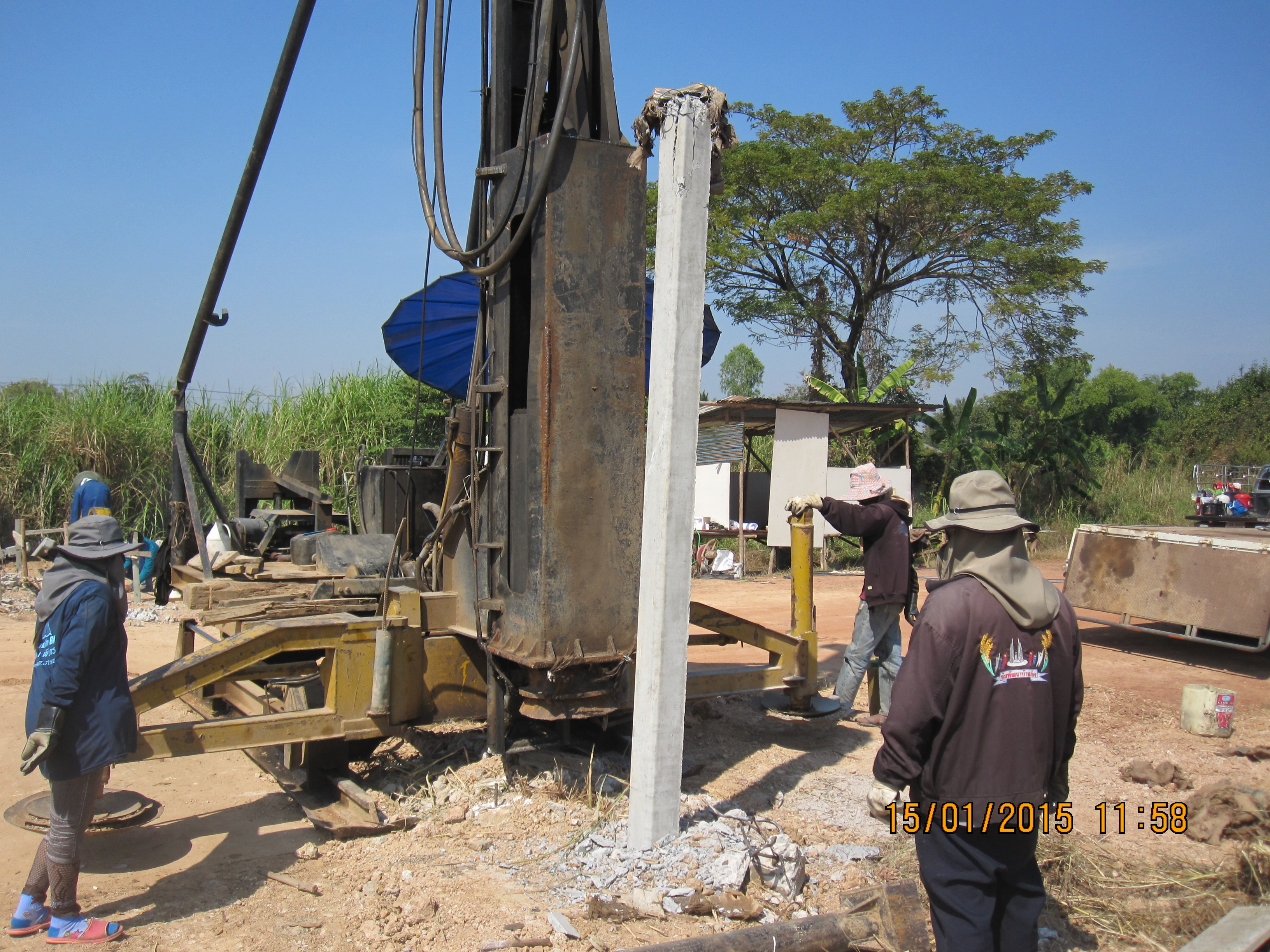 งานสร้างประตูค่าย เอกาทศรถ จังหวัดพิษณุโลก