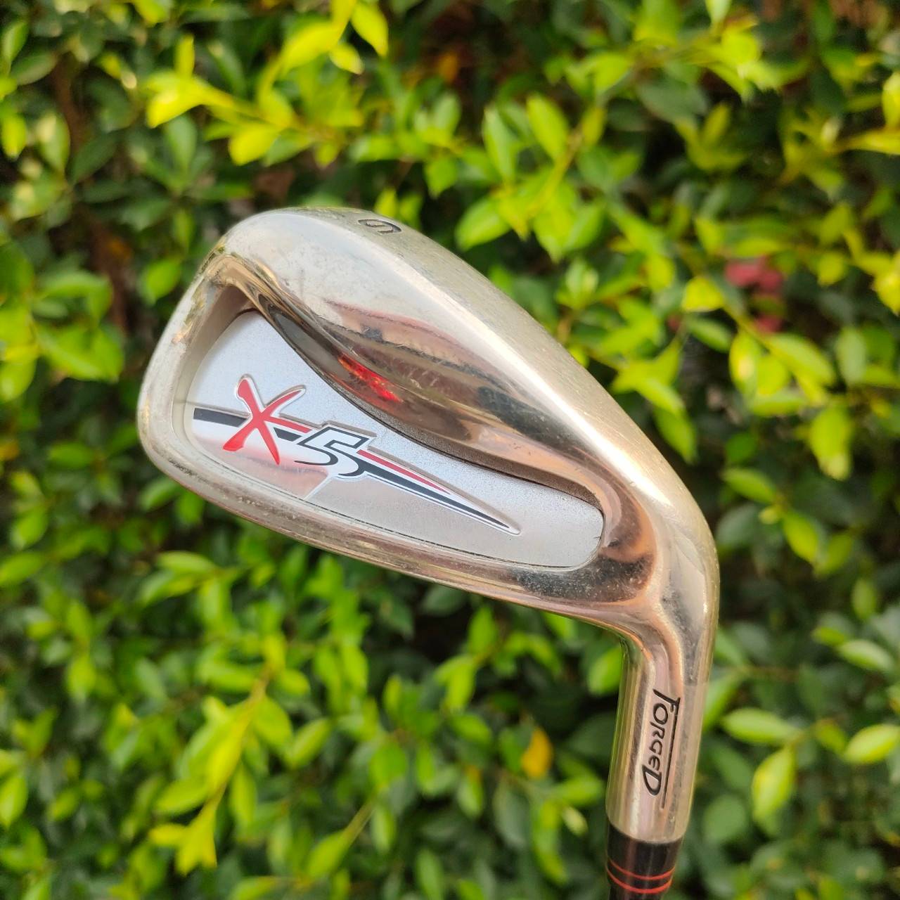 ** ไม้กอล์ฟสำหรับผู้หญิง ** ชุดเหล็ก X5 FORGED มีเหล็ก 4-9 เเละ PW SW ก้าน MEMORY ACTION FLEX L เหล็ก FORGED CAVITY ตีทั้งง่าย นุ่มพรีเมี่ยม รุ่นนี้ออกใหม่ 4 หมื่น บาท