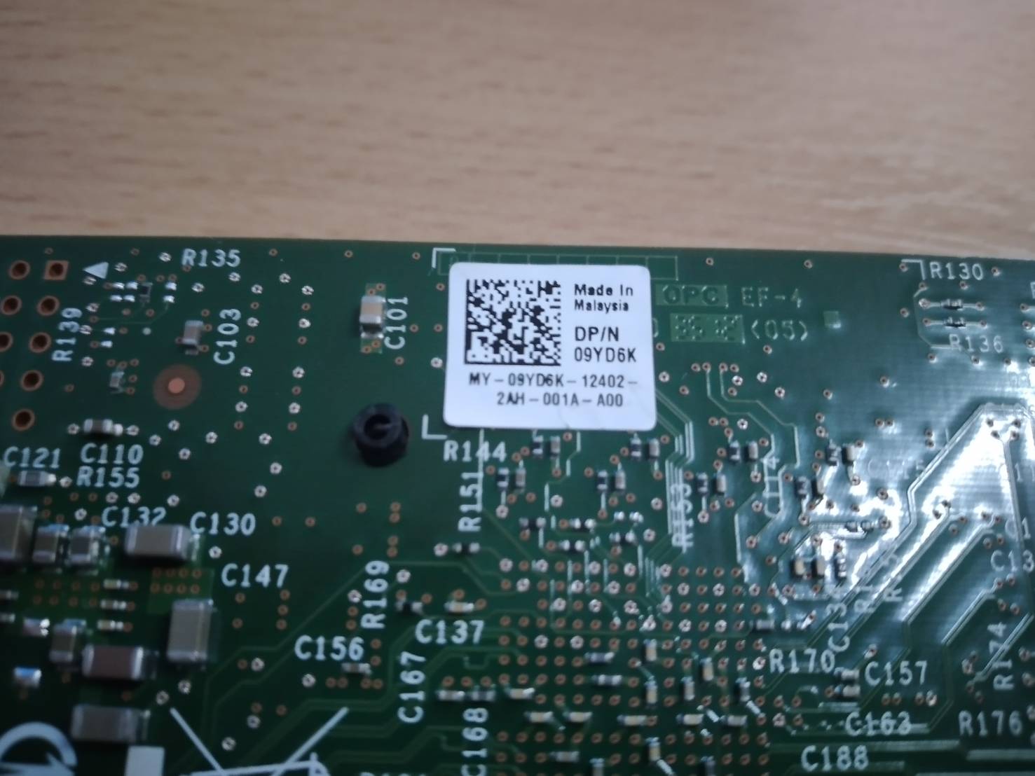 0THGMP Dell Intel I350-T4 Quad Port Gigabit Network Adapter ขาสั้น