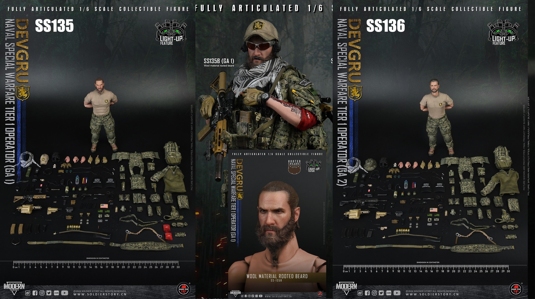 [สั่งจอง]SOLDIER STORY 1/6 : Naval Special Warfare Tier 1