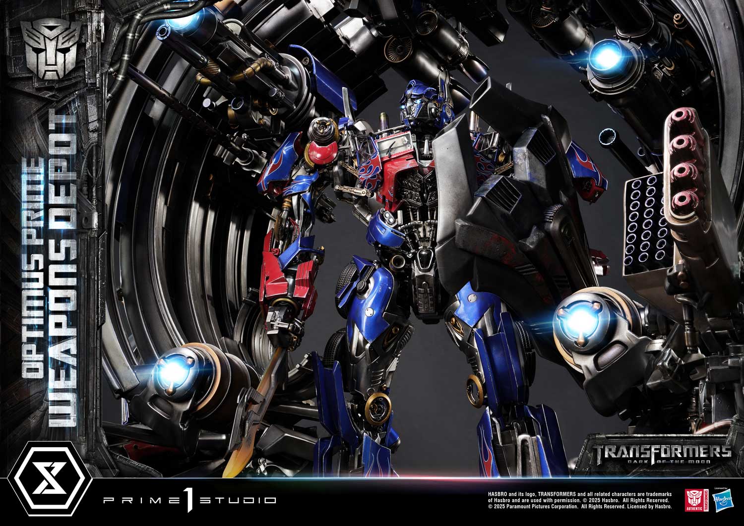 [สั่งจอง] Prime 1 Studio MMTFM-38: Optimus Prime Weapons Depot (Transformers: Dark of the Moon)