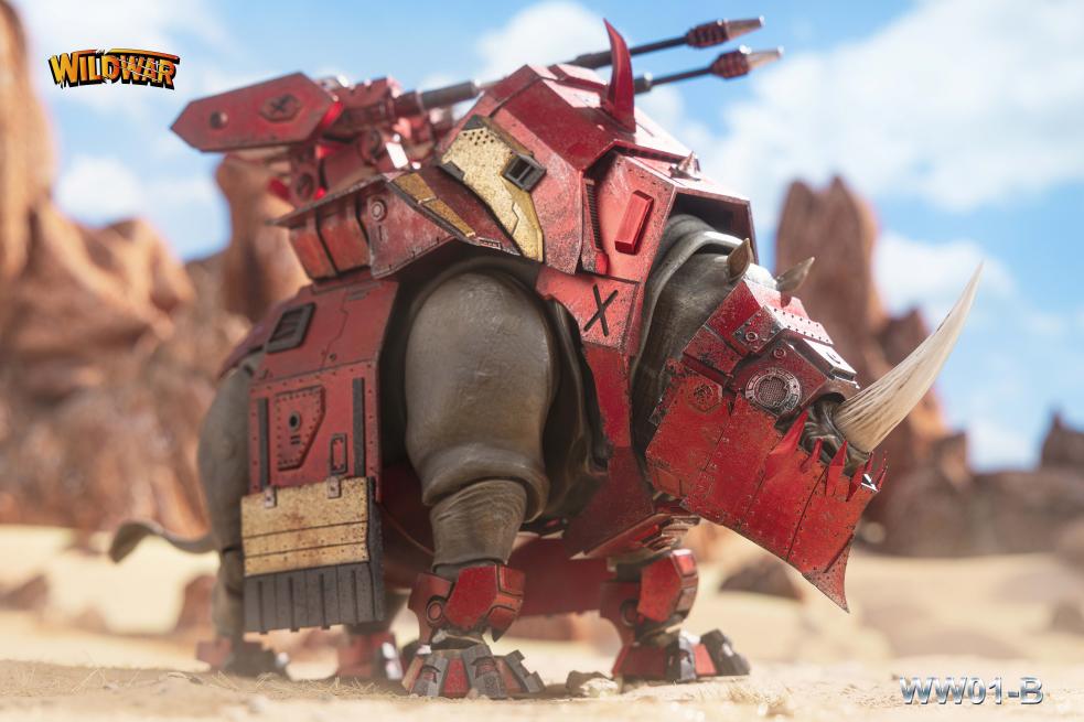 [สั่งจอง] Wild War WW-01 1/12 : giant horned rhinoceros
