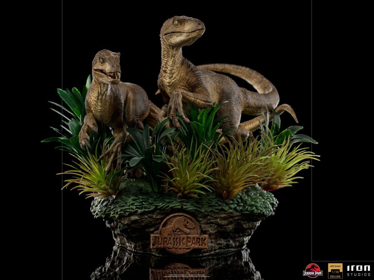 [สั่งจอง]Iron Studio 1/10 : Jurassic Park - Just The Two Raptors