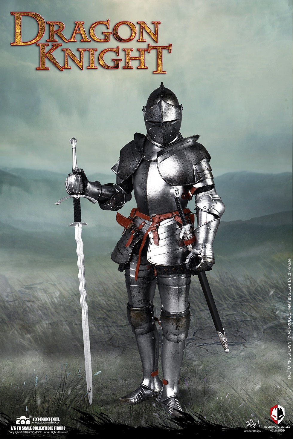 [สั่งจอง]COOMODEL NS009 1/6 NIGHTMARE SERIES - DRAGON KNIGHT