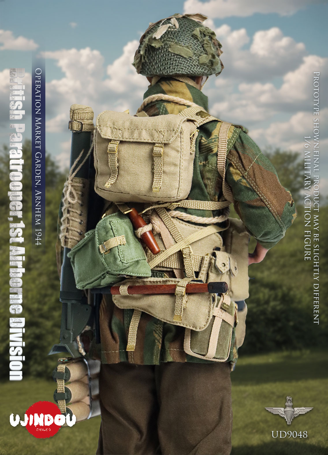 [สั่งจอง]UJINDOU UD9048 1/6 : British Paratrooper 1st Airborne Div Operation Market Garden Arnhem 1944