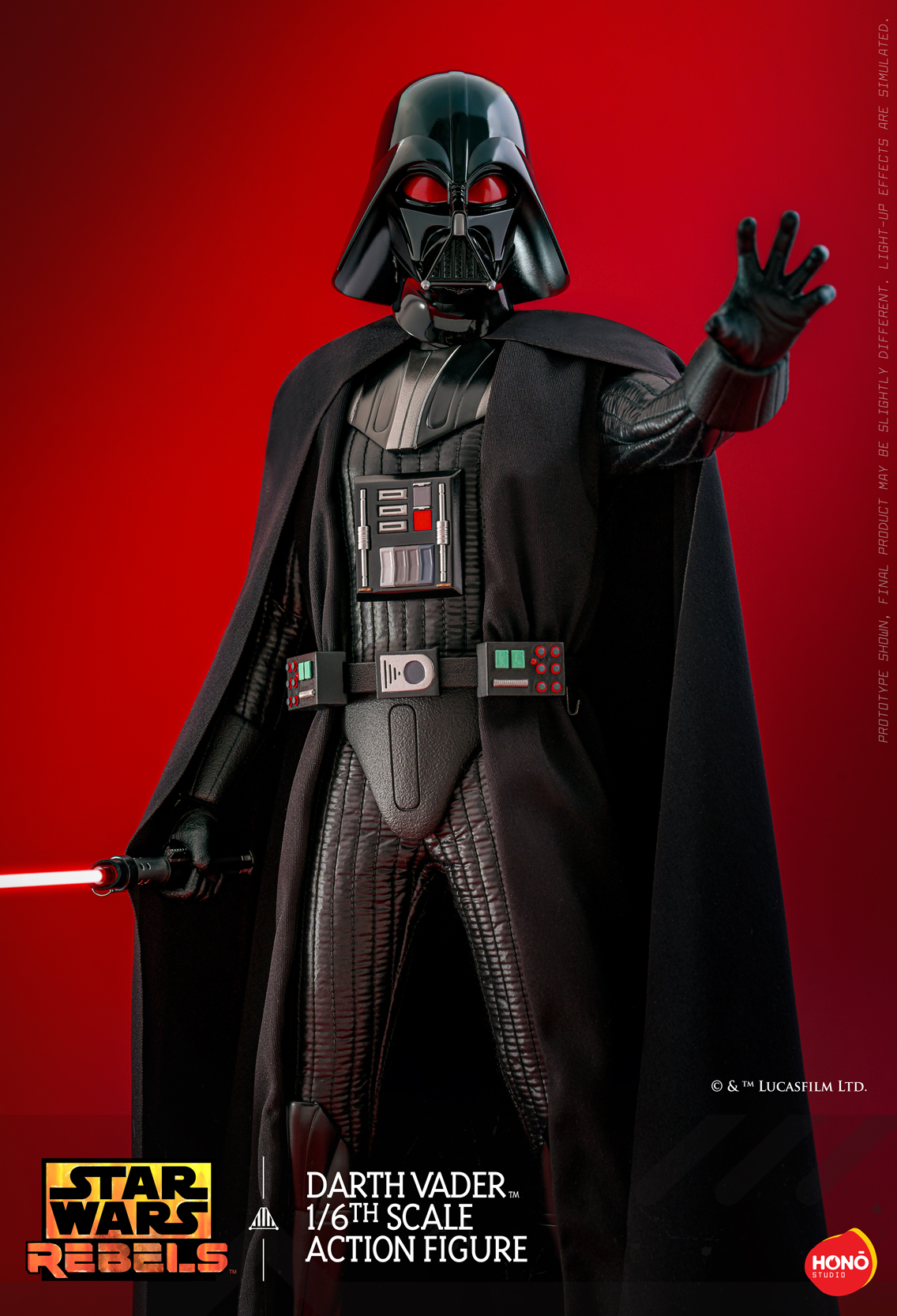 [สั่งจอง]Hono Studio HS10 1/6 : Star Wars: Rebels - Darth Vader