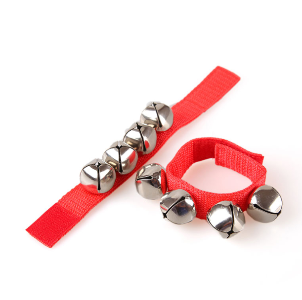 ชุดกระพรวนมือจับ 1 คู่ (คละสี) ของเล่นเสริมพัฒนาการ ,ของเล่นเสริมทักษะ,ของเล่นเด็ก, สื่อการสอนอนุบาล,เครื่องดนตรี และสื่อประกอบจังหวะ ของเล่นอนุบาลพร้อมส่ง