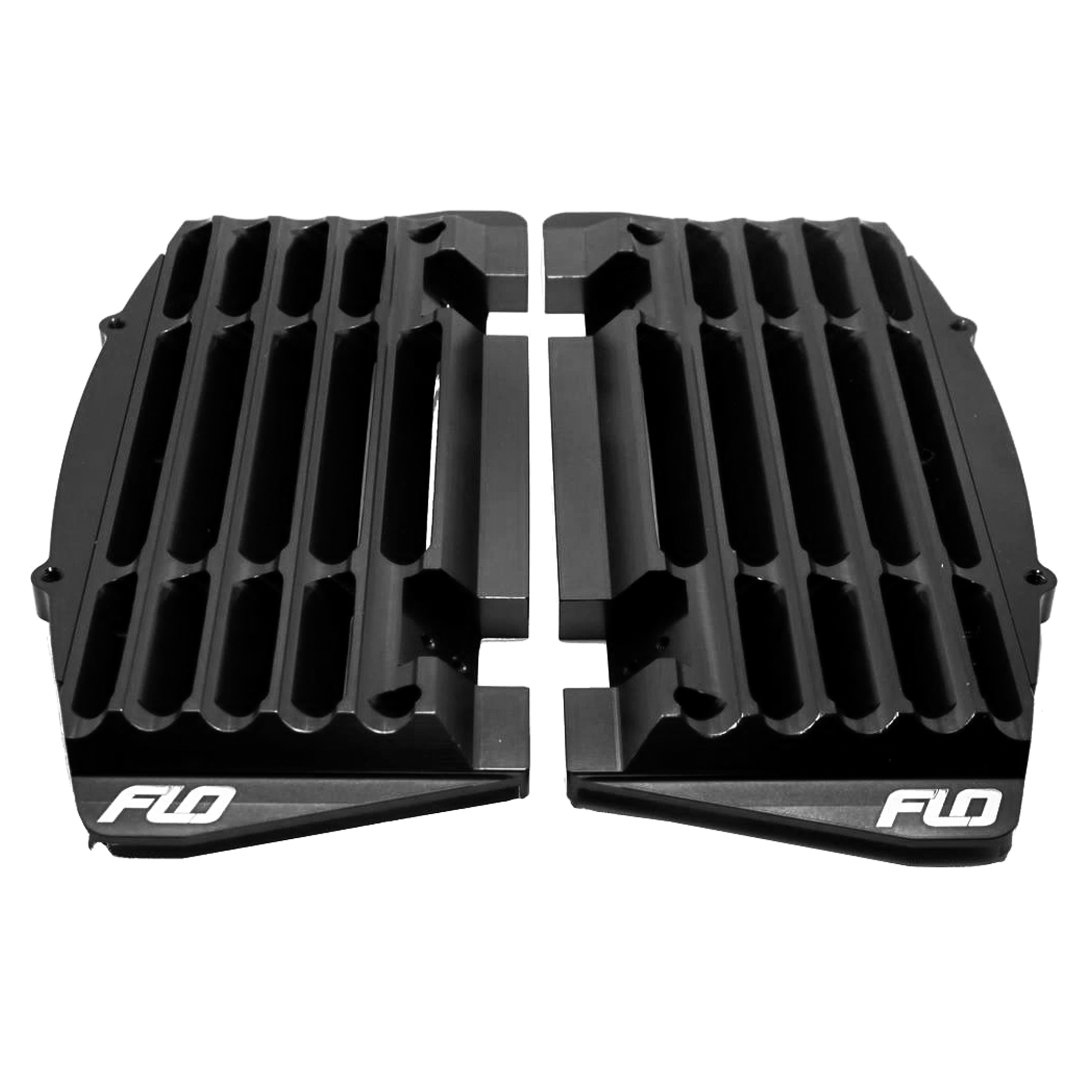การ์ดหม้อน้ำ Flo Motorsports Radiator Brace KTM 15-21, Husqvarna 16-21 - Black