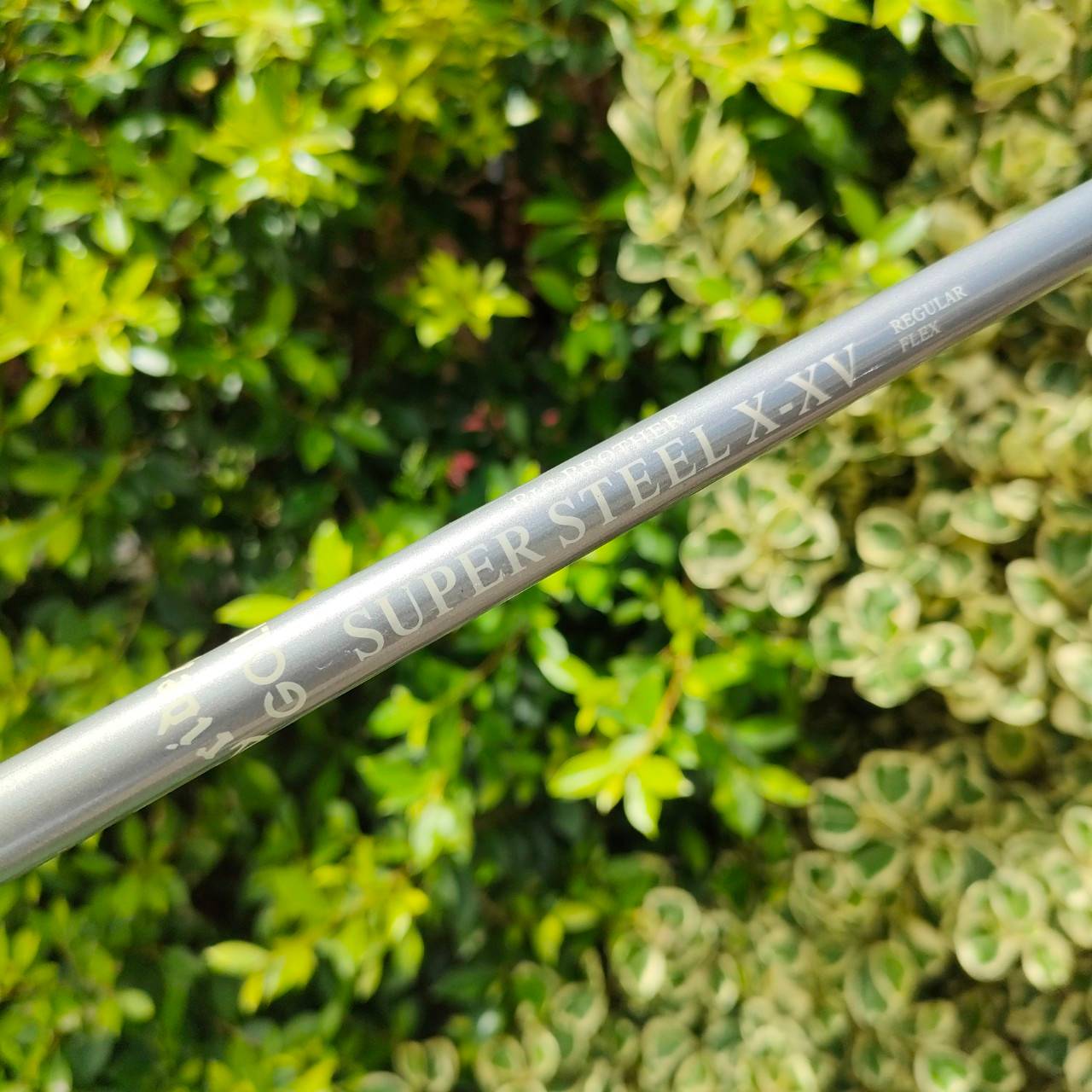 ก้าน Trident SUPER STEEL X-XV มือสอง ความยาว 45 นิ้ว FLEX R ** ก้านสำหรับใส่ DRIVER