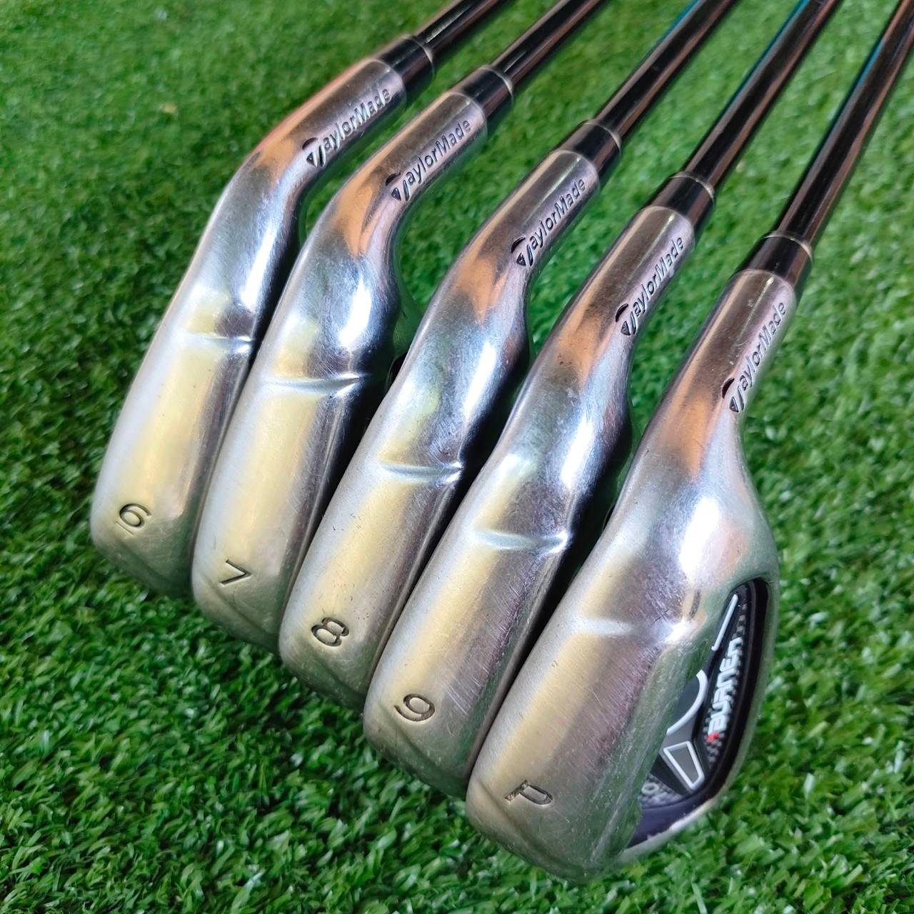 ชุดเหล็ก TAYLORMADE BURNER 1.0 มีเหล็ก 6-9 เเละ PW ก้าน FUBUKI FLEX R พรีเมี่ยมญี่ปุ่น งาน JDM ก้านพรีเมี่ยม เบา ตีง่าย และเหล็กเด้ง ตีไกล ชดเชยความผิดพลาดสูง ไม้กอล์ฟพรีเมี่ยมมือสอง By NakaraLuxurious